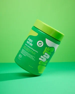 Jugo verde en polvo
